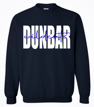 Load image into Gallery viewer, Dunbar Wildcats Sweatshirt- Black
