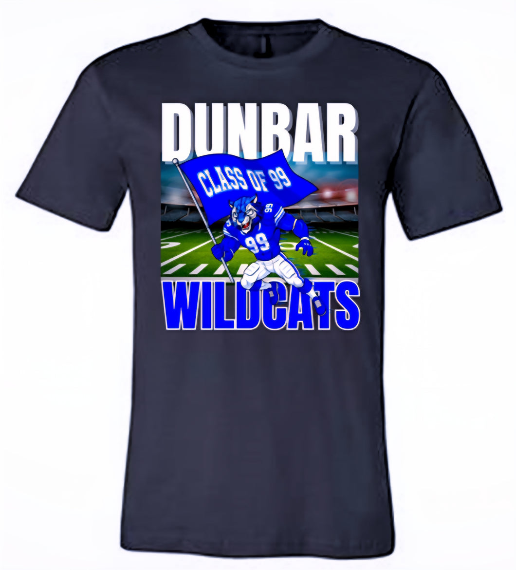 Dunbar Class of 99 Homecoming Shirt - Black