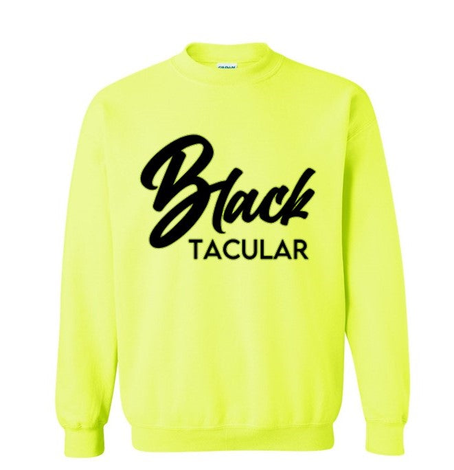 BlackTacular Logo 4 Sweatshirt - Neon Green