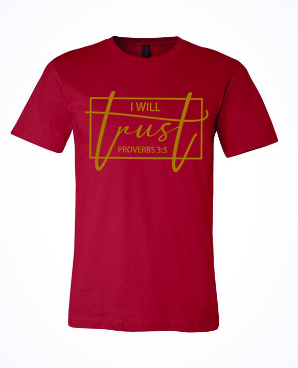 I Will Trust - Red