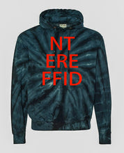 Load image into Gallery viewer, DIFFERENT - Blue Tie Dye Hoodie
