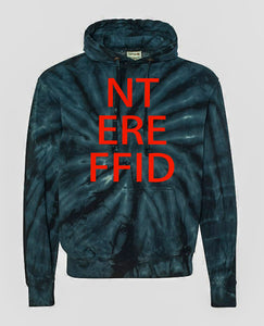 DIFFERENT - Blue Tie Dye Hoodie